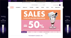 Desktop Screenshot of marionnaud.es